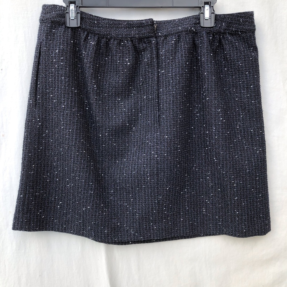 Ann Taylor Loft Tweed skirt with sparkle 12 - Picture 5 of 6
